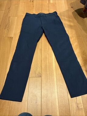 Mack Weldon Men's Navy Straight-Leg Chinos